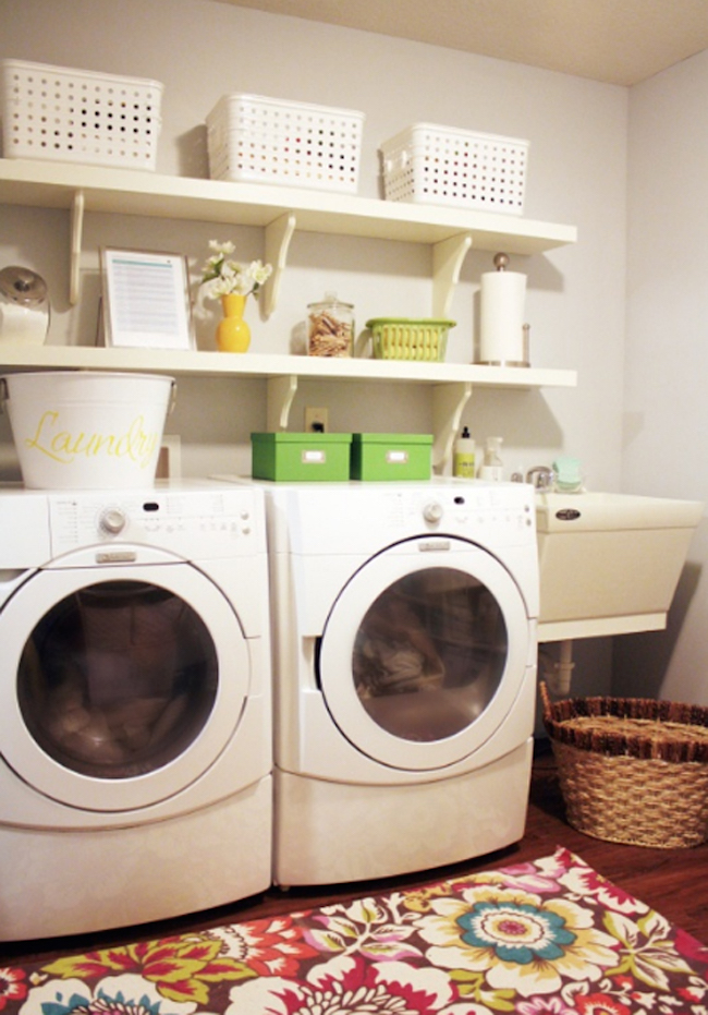Brilliant Ideas For A Small Laundry Room