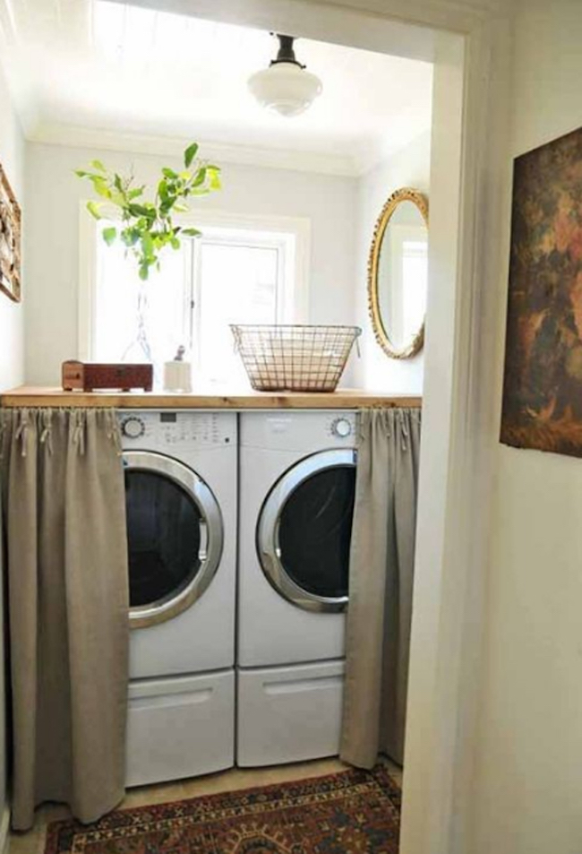 Clever Laundry Storage Ideas For Small Spaces